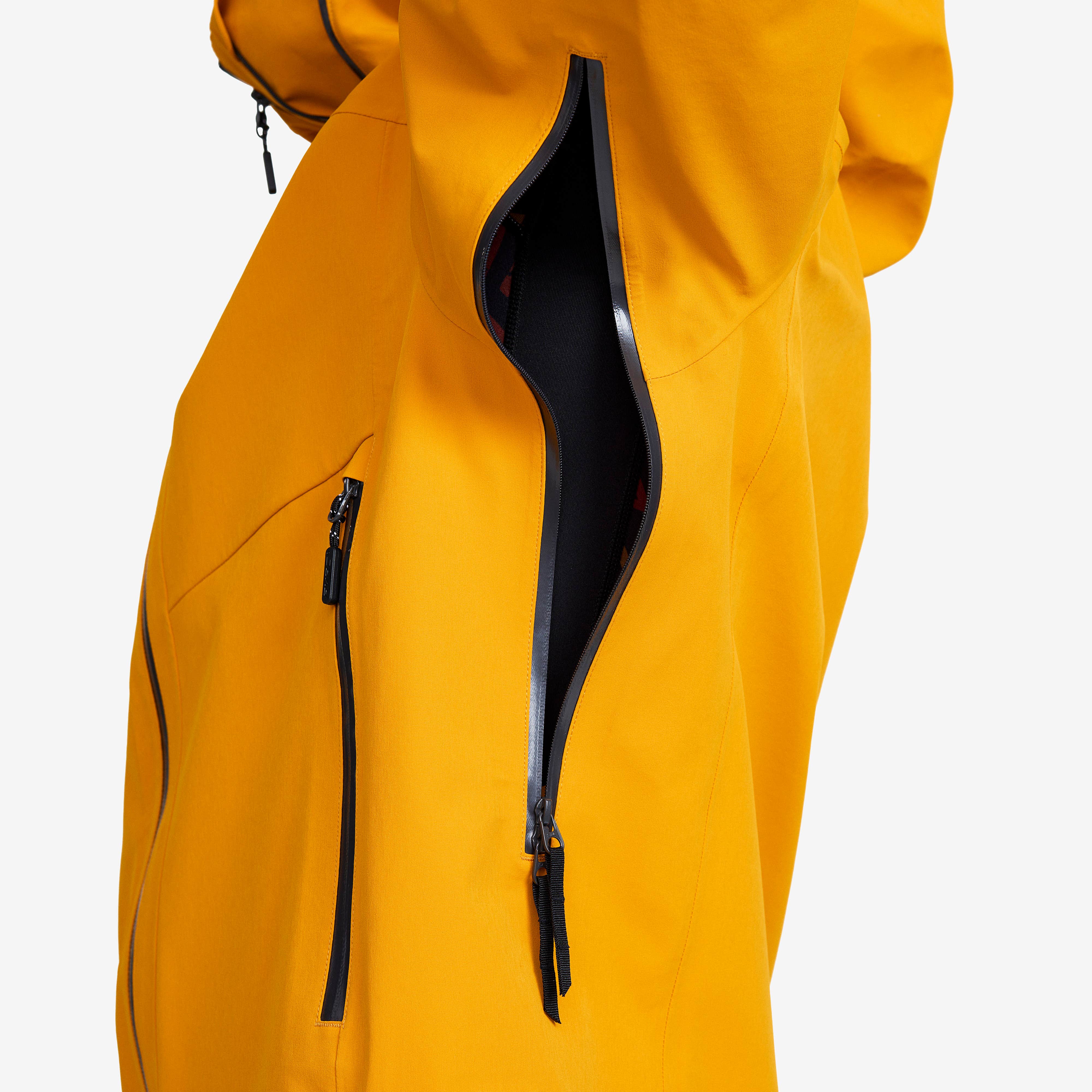 Cyclone 3L Shell Jacket Herre Golden Yellow