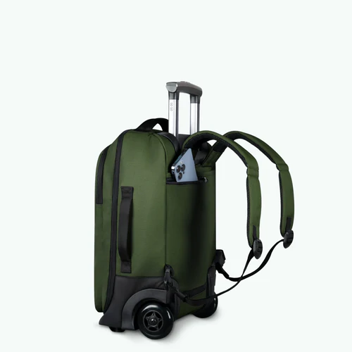 Valise Souple 2 roues XS Coromandel vert