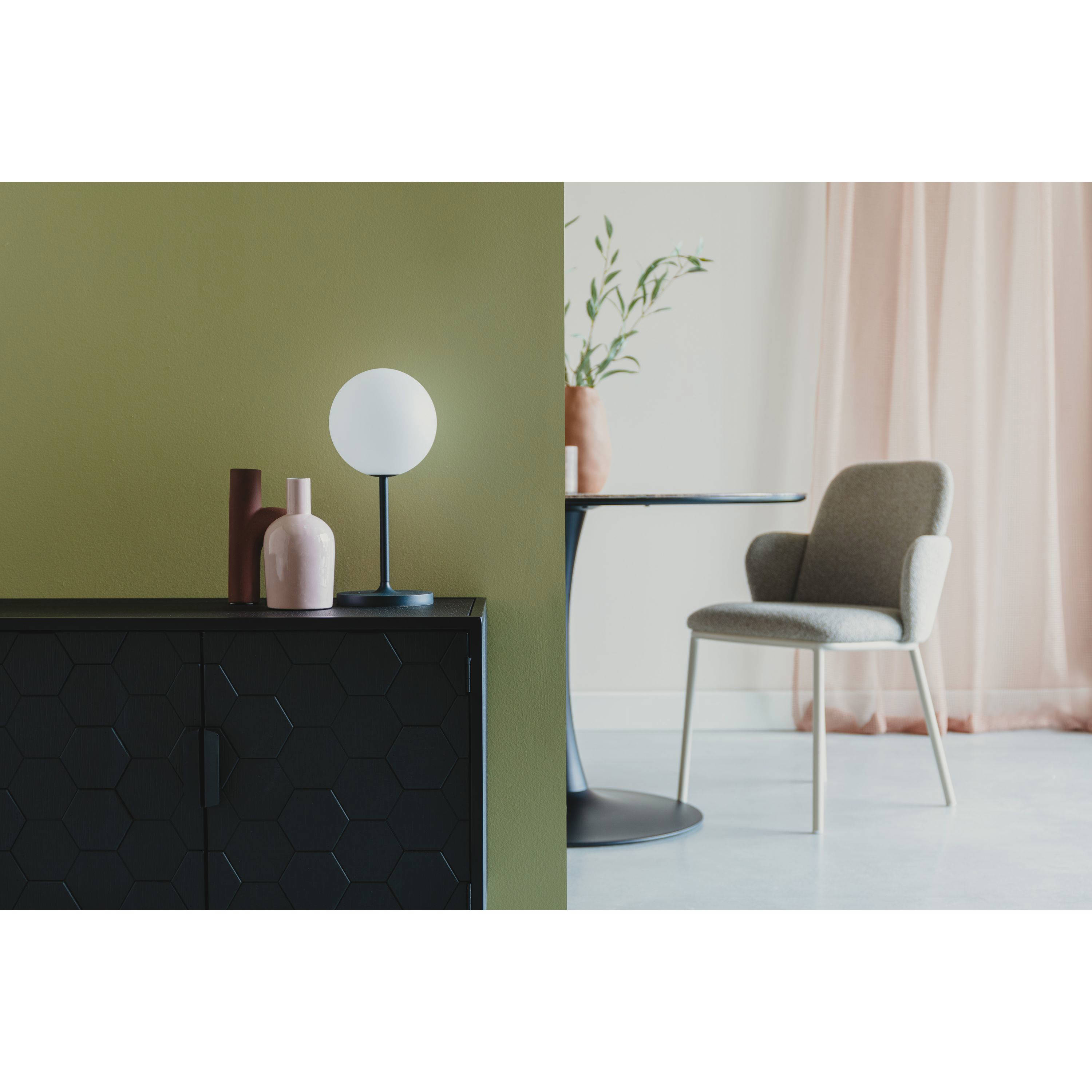 W Hub Oplaadbare tafellamp Blauw