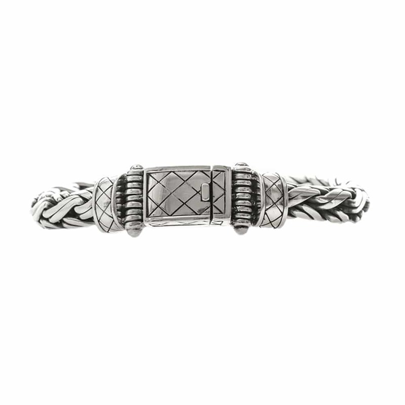 Bracelet homme argent exotique