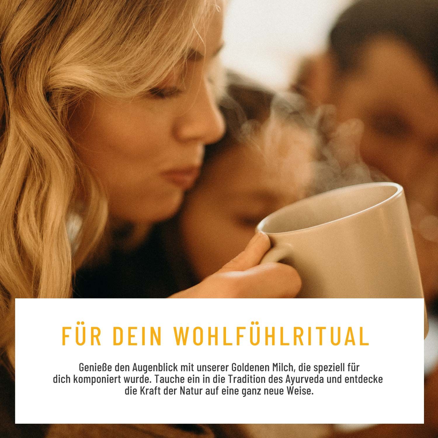 Goldene Milch mit Kurkuma, Zimt, Lucuma & Ashwagandha - Goldelixier - NATURTREU®