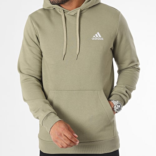 Sweat Capuche Feelcozy HL2274 Vert Kaki