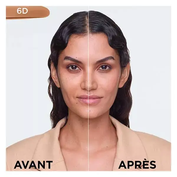 Base Líquida True Match da L'Oréal Paris, nº 6D Mel Dourado, 30ml
