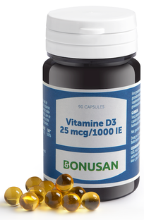 Bonusan Vitamine D3 25mcg/1000 IE Capsules 90CP