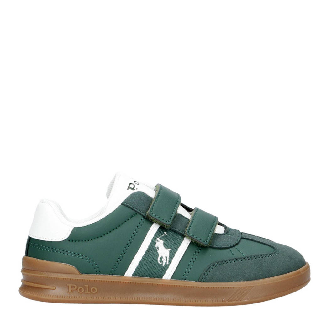Ralph Lauren Heritage Court III Schoolkind sneakers groen