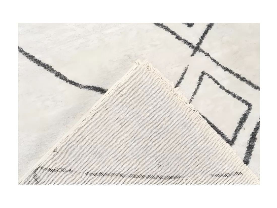Tapis 150x80cm, design A305R coloris multicolore - Confort et élégance pour votre intérieur