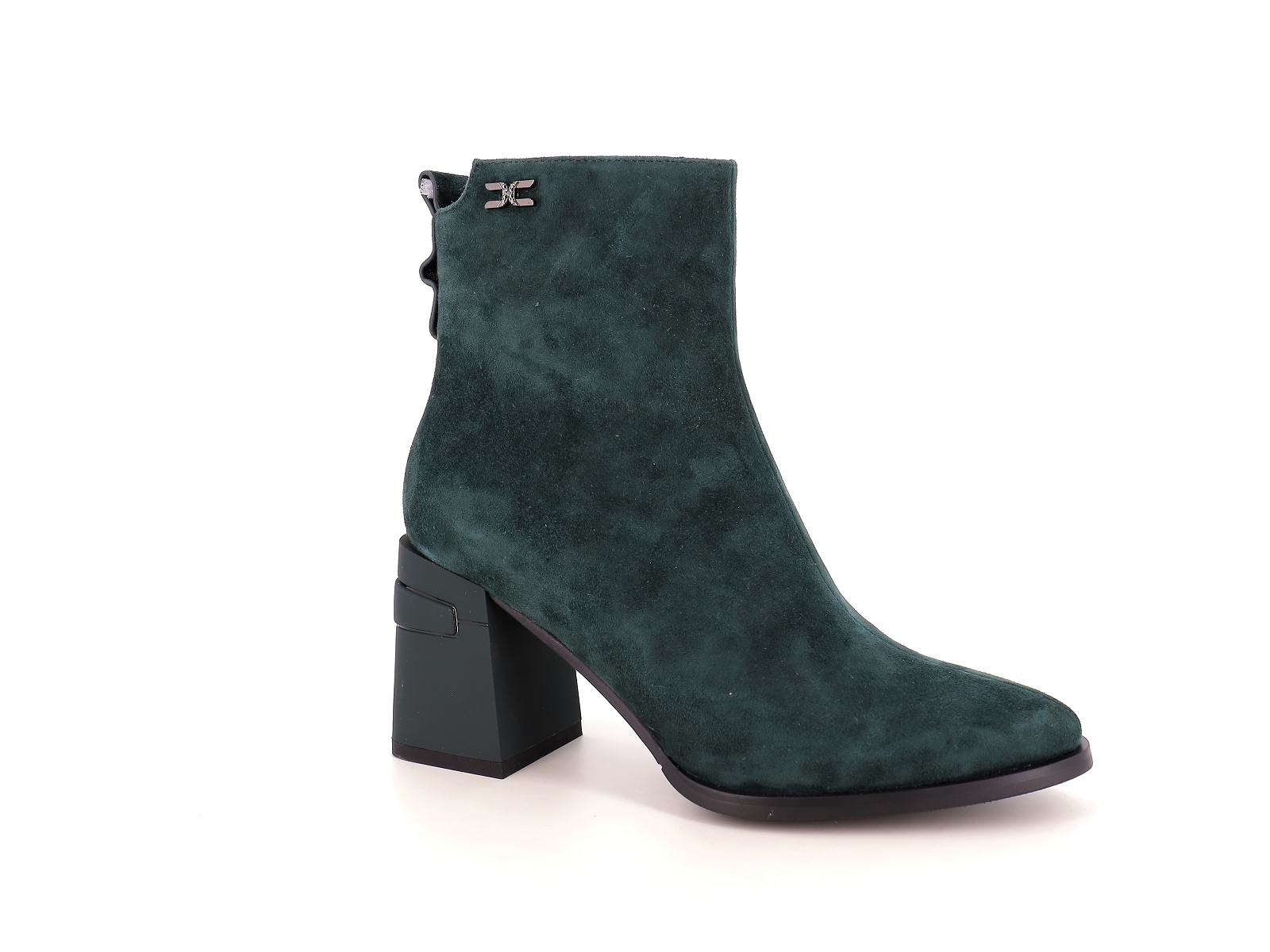 Metamorf ose-PADOUX Nubuck Vert Foncé