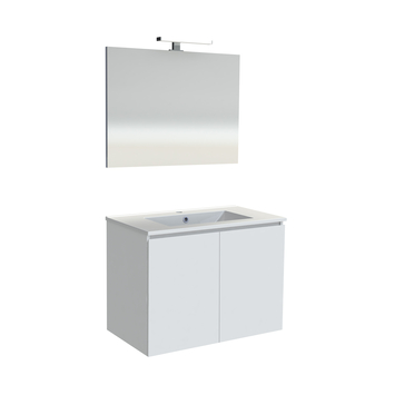 Atlantic by Allibert badmeubelset Emma 80 cm 2 deurs wit