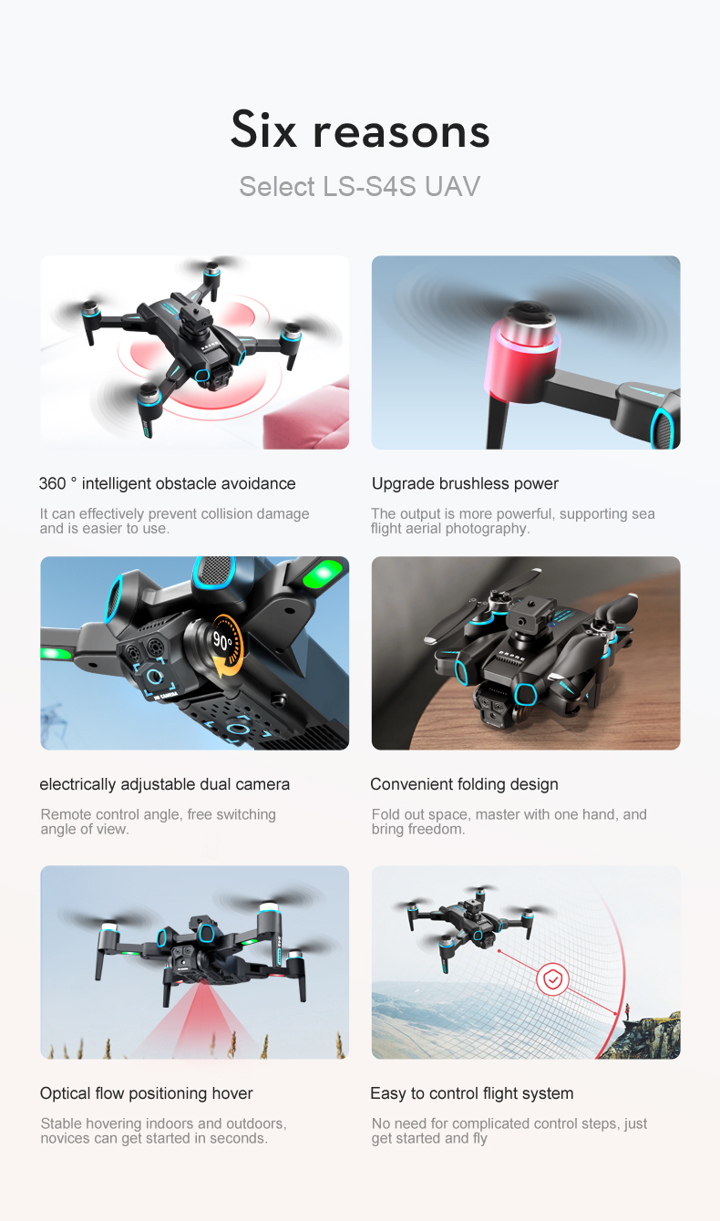 WiFi Faltbare RC Quadrocopter GPS Drohne Dual FPV 720P HD Kamera inkl. 3 Akkus   Fernbedienung
