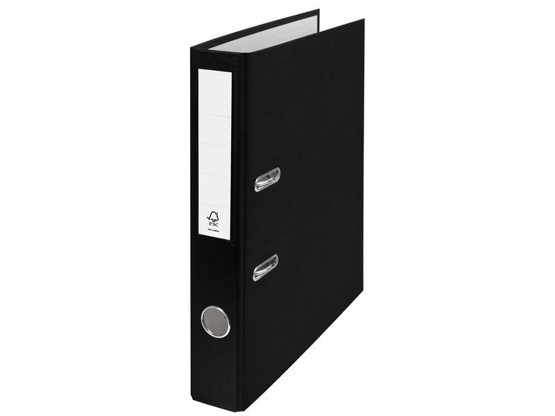 Esselte Ordner Swiss Edition ECO 5 cm, Schwarz Klassischer Ordner in Schwarz