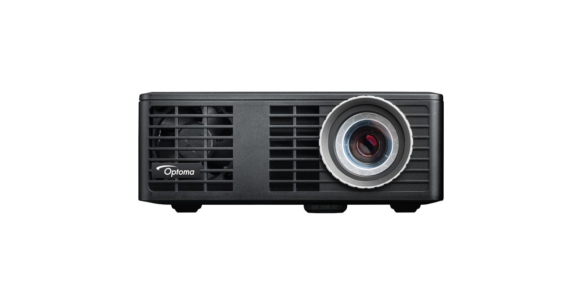 OptomaML750E Ultra-compact LED projector  (Zwart, 3D, 30 dB(A) ECO)