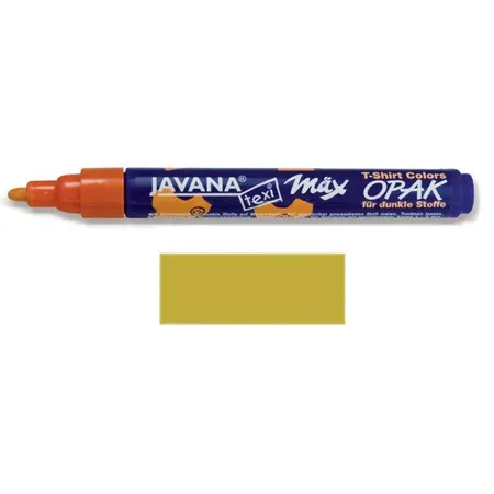 KREUL Javana texi mäx Opak für helle und dunkle Stoffe Gold