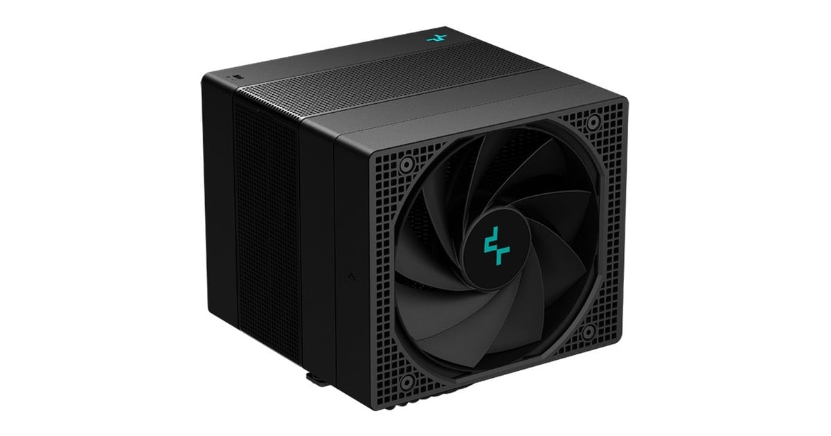DeepCoolASSASSIN IV CPU-koeler  (Zwart, 4-pins PWM fan-connector)