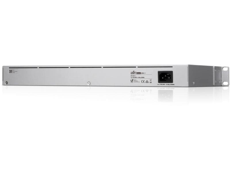 Ubiquiti Switch UniFi USW-24 24 Port UniFi USW 24-Port Gigabit Switch mit 2x SFP, lüfterlos