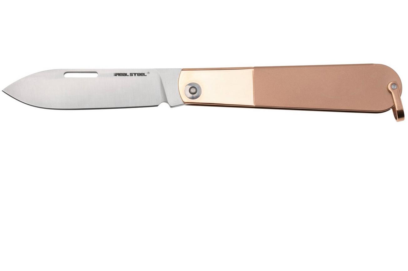 Real Steel Barlow RB-3 8341G, Satin 12C27, Rose Gold Stainless Steel zakmes