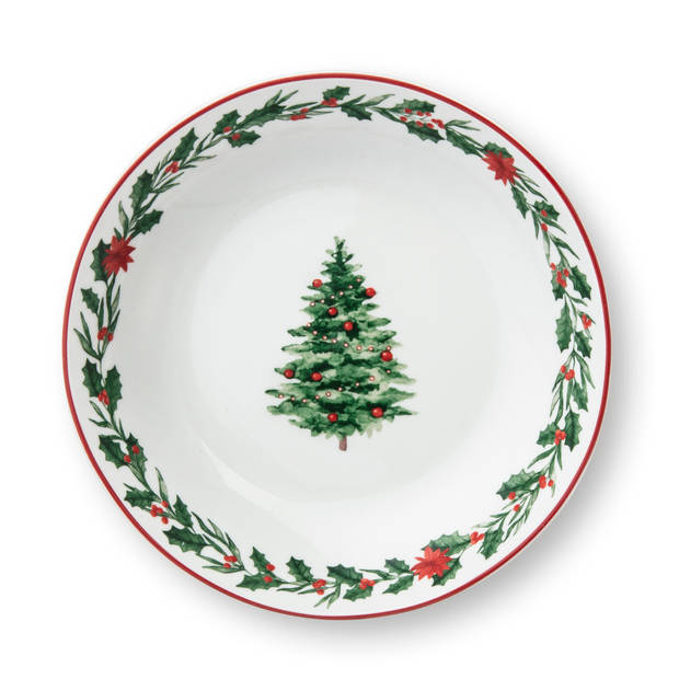 Blokker diep bord Noël - Ø20cm