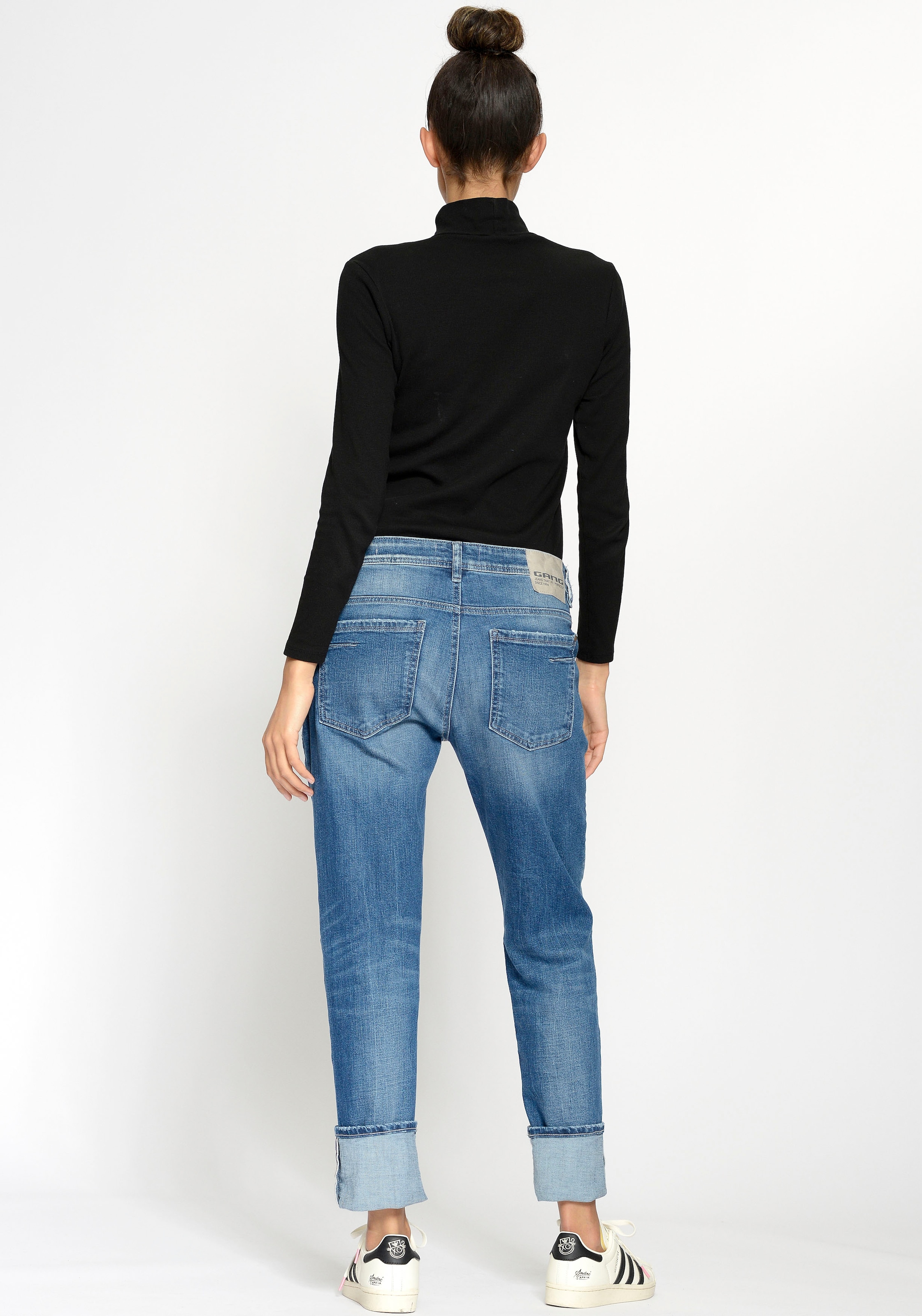 GANG Boyfriend-Jeans »94NICA WORKER«, cooler, androgyner Look