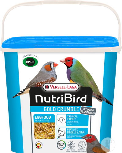 NutriBird Gold Crumble Oiseaux Exotiques 4kg
