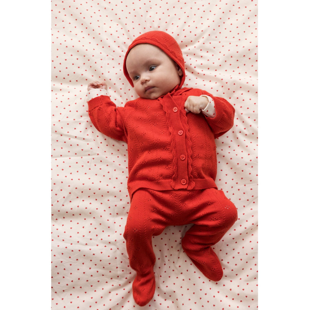Køb MarMar Newborn Modal Mix Pointelle Poppy Piro Knitwear