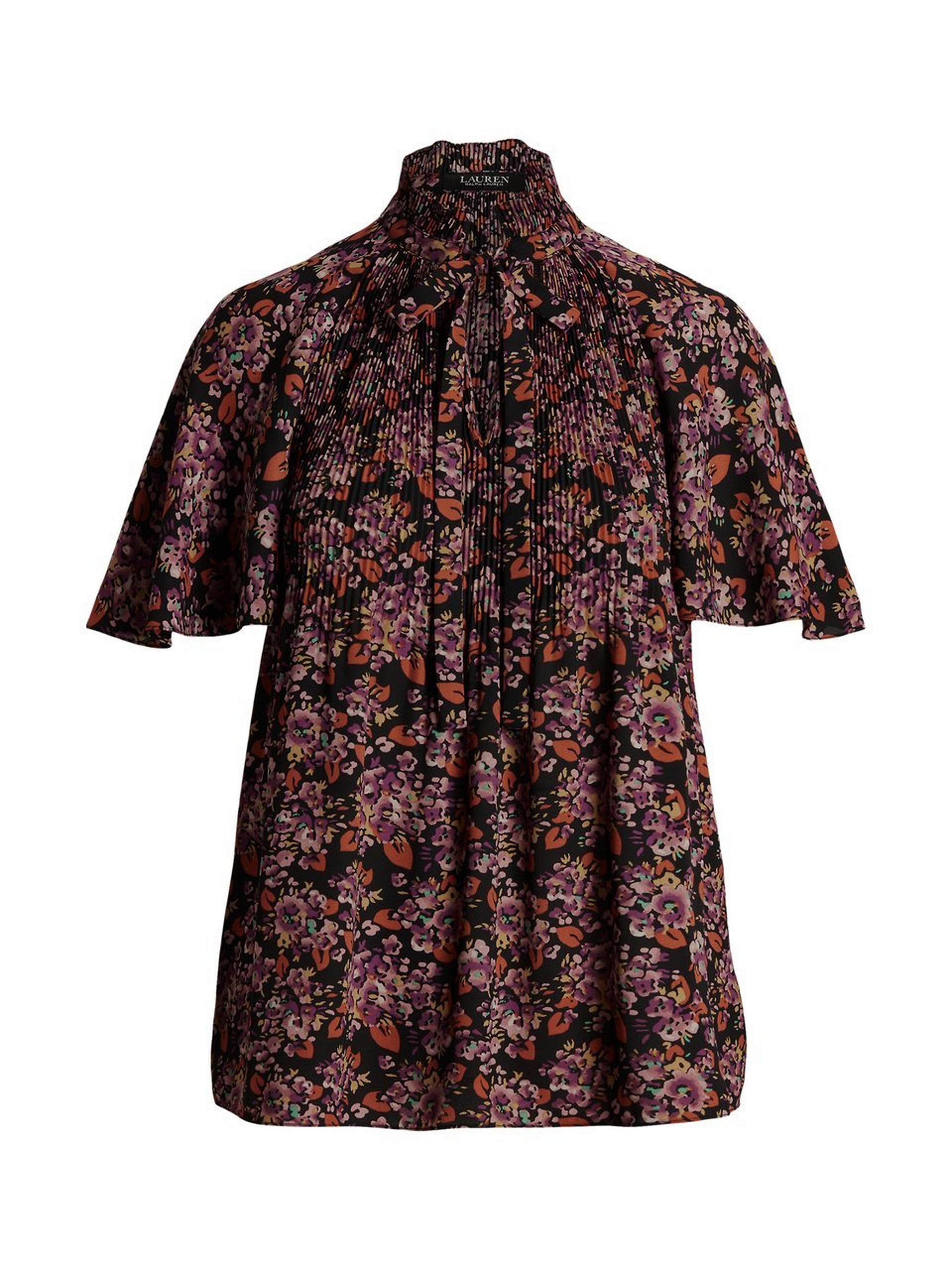 Bluse mit Stehkragen