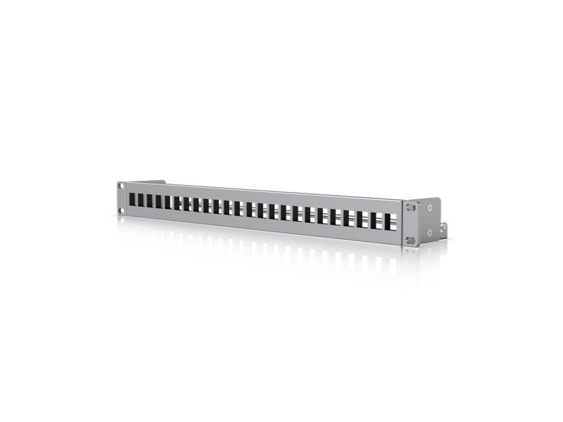 Ubiquiti 24-Port Blank Keystone Patch Panel 1HE 19