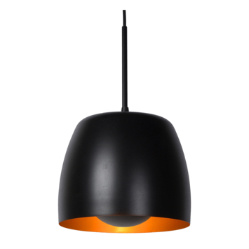 Lucide hanglamp Nolan zwart Ø24 cm