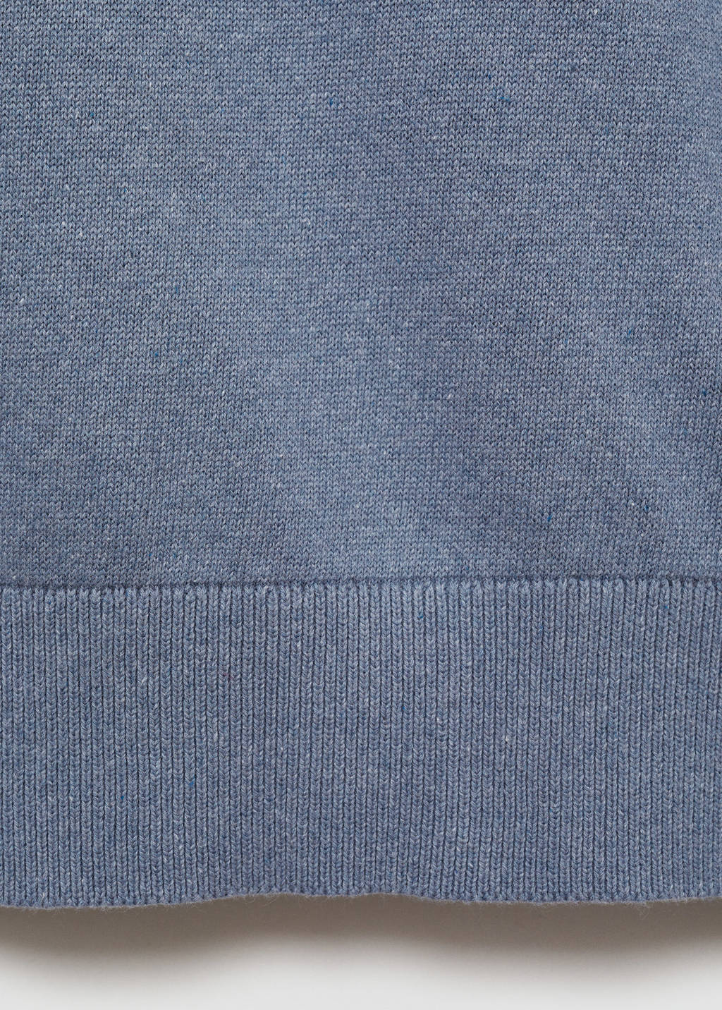 MANGO TEEN pullover blauw fijn gebreid
