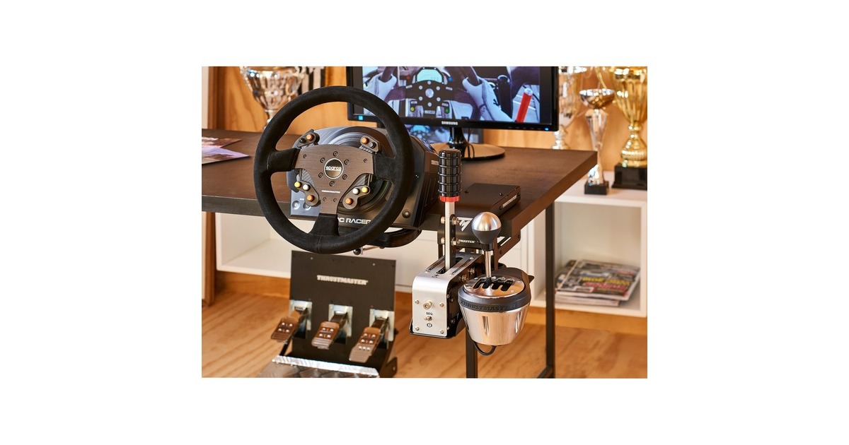 ThrustmasterTM Racing Clamp houder  (Zwart, voor TSS Handbrake/TH8A Shifter)