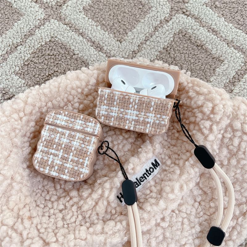 Capritz - Geruite AirPods / Pro oortelefoonhoesje