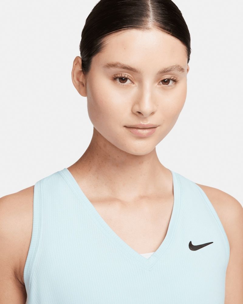 Débardeur de tennis Nike NikeCourt Bleu Marine pour femme