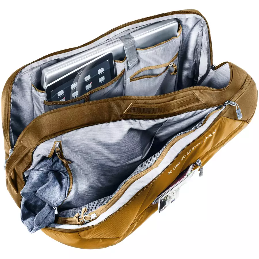 Deuter AViANT Carry On Pro 36 - Reiserucksack 55 cm cinnamon-chestnut