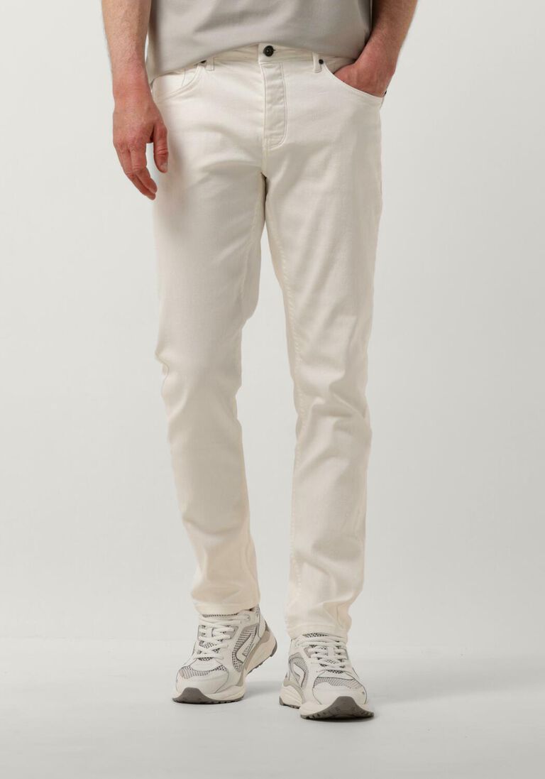 PURE PATH gebroken wit pure path straight leg jeans w1274 the ryan