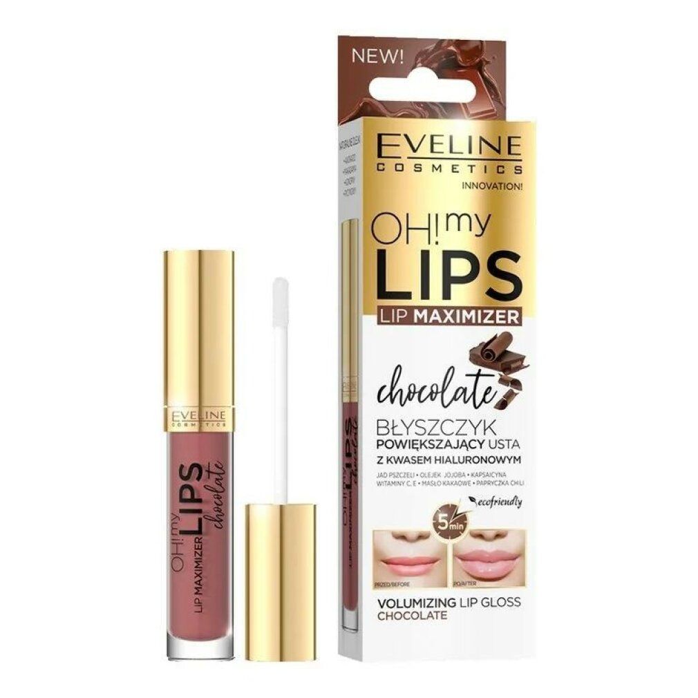 Eveline Oh!My Lips Maximizer Lipgloss Schokolade