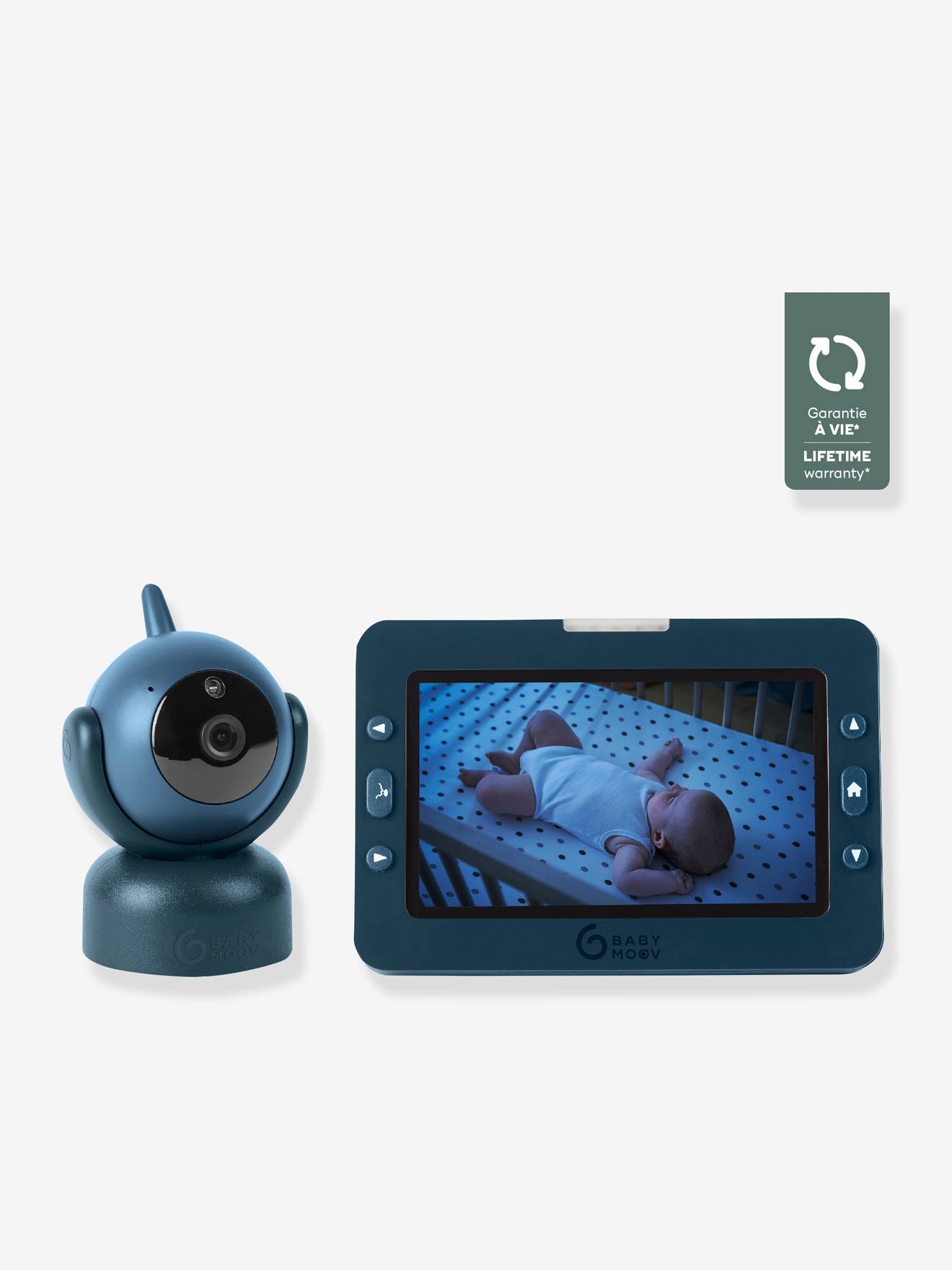 Monitor de bebê Yoo Master+ BABYMOOV azul