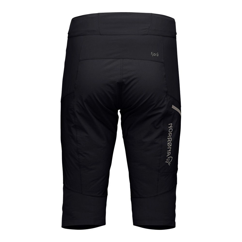 Norrona FJORA FLEX1 - Short Homme caviar