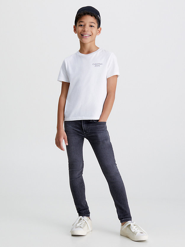 Calça jeans skinny de cintura média