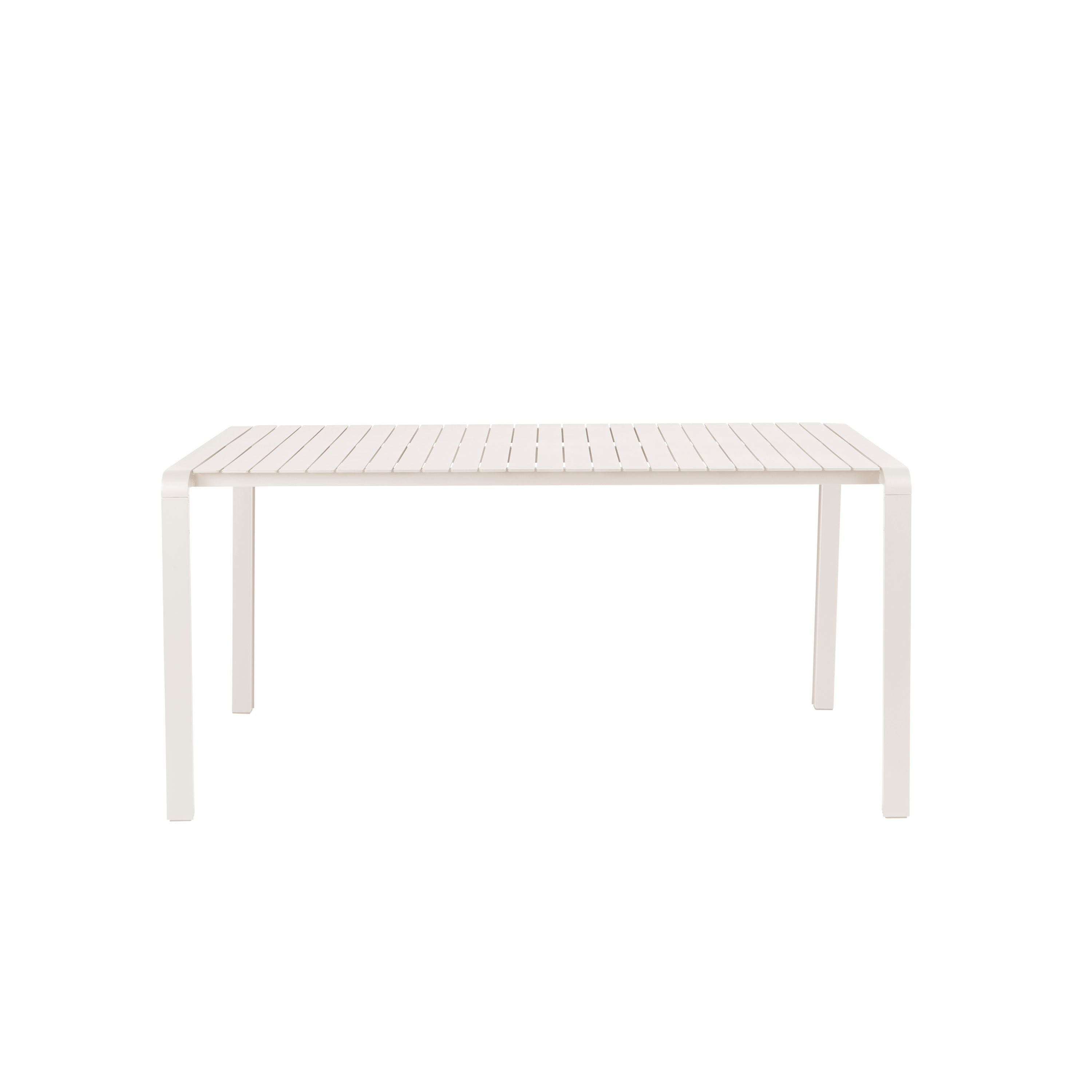 Zuiver Vondel Tuinset 4 personen - tuintafel + 4 stoelen Wit
