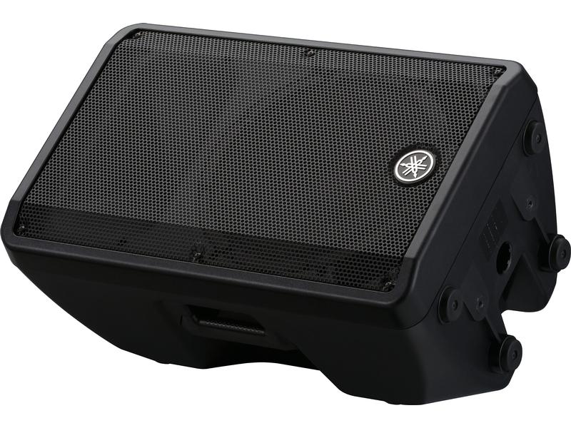 Yamaha Lautsprecher DBR 12 - 1000 W, 12 Zoll Aktivlautsprecher mit 2-Kanal-Mixer für Beschallung und Bühnenmonitoring