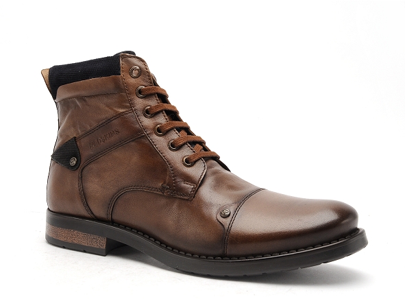 Redskins boots bottine homme nervous marron