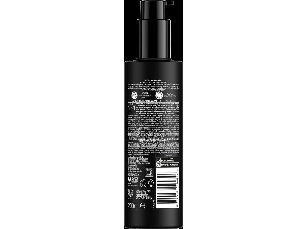 TRATAMENTO TRESEMME LEAVE IN BIOTIN 200ML
