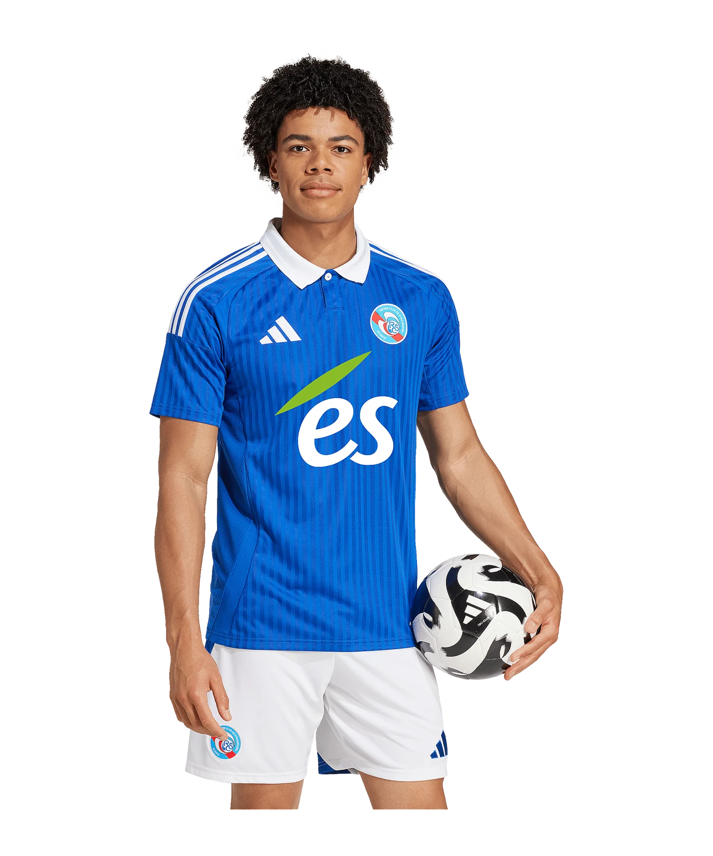 adidas RC Strasbourg Trikot Home 2024/2025 Blau