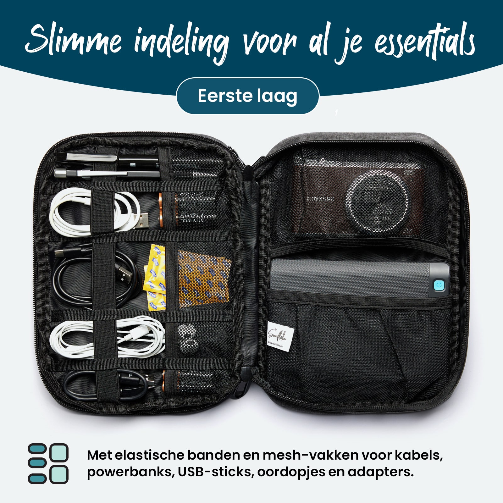 Sunflake kabelorganizer