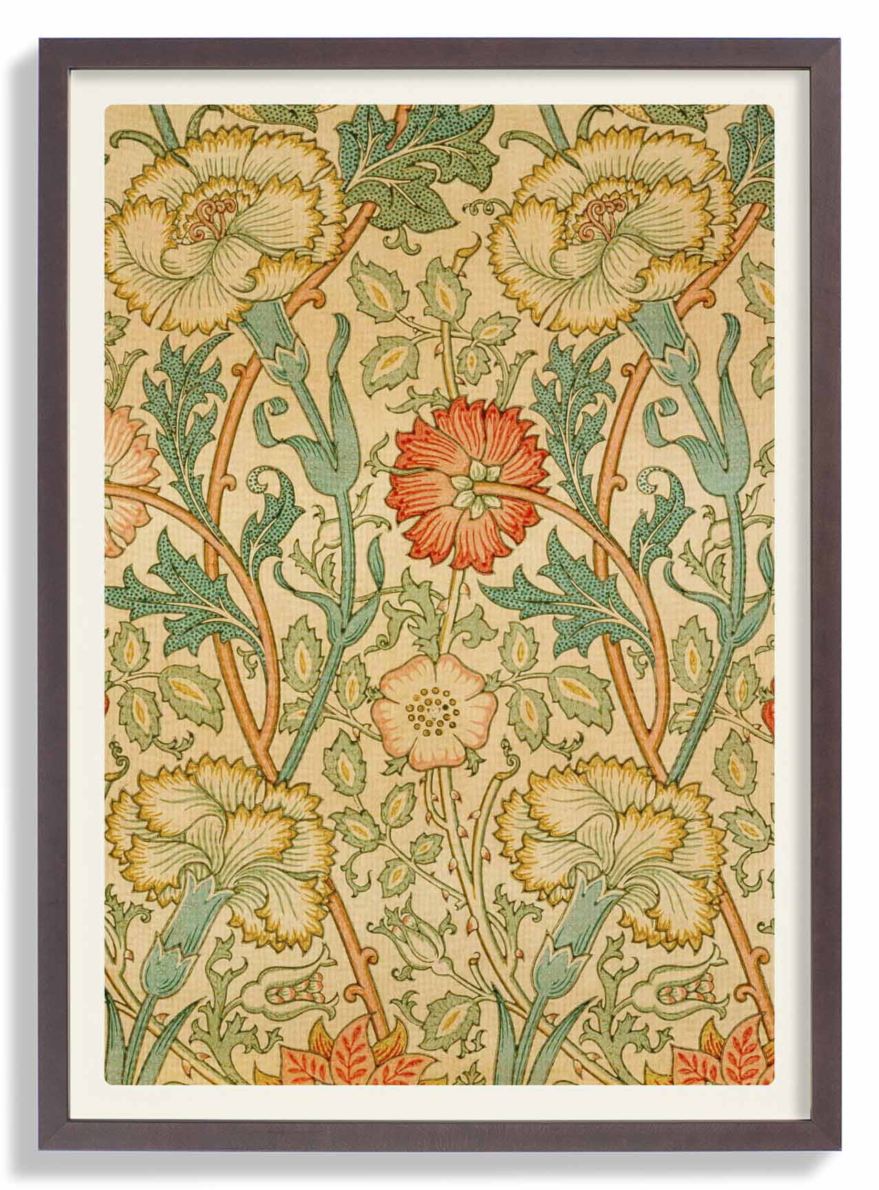 William Morris Rosa und Rose