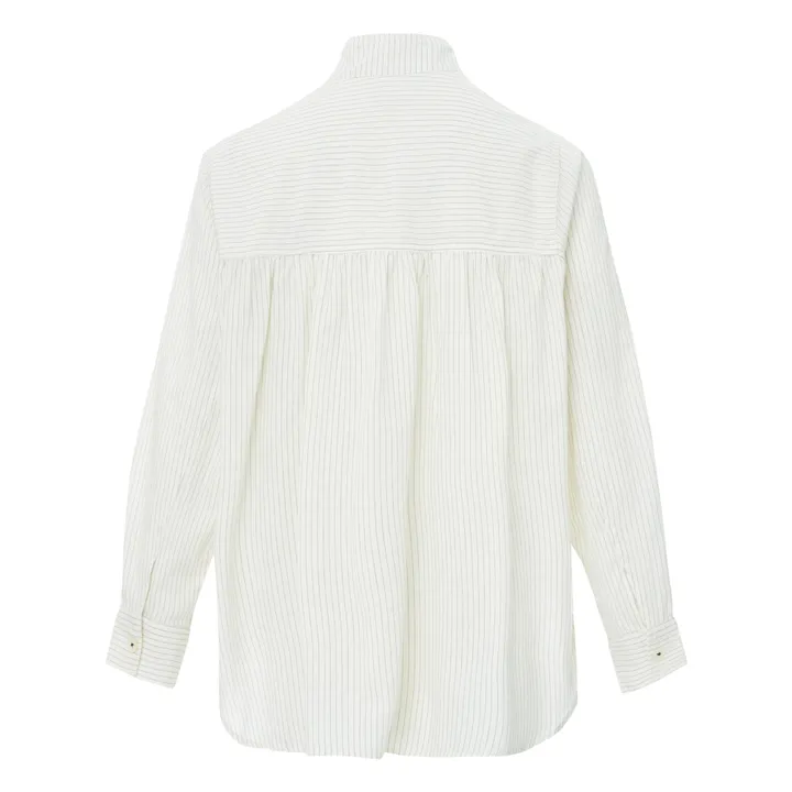 Bellerose Blouse Peachy Rayures - Collection Femme | Ecru