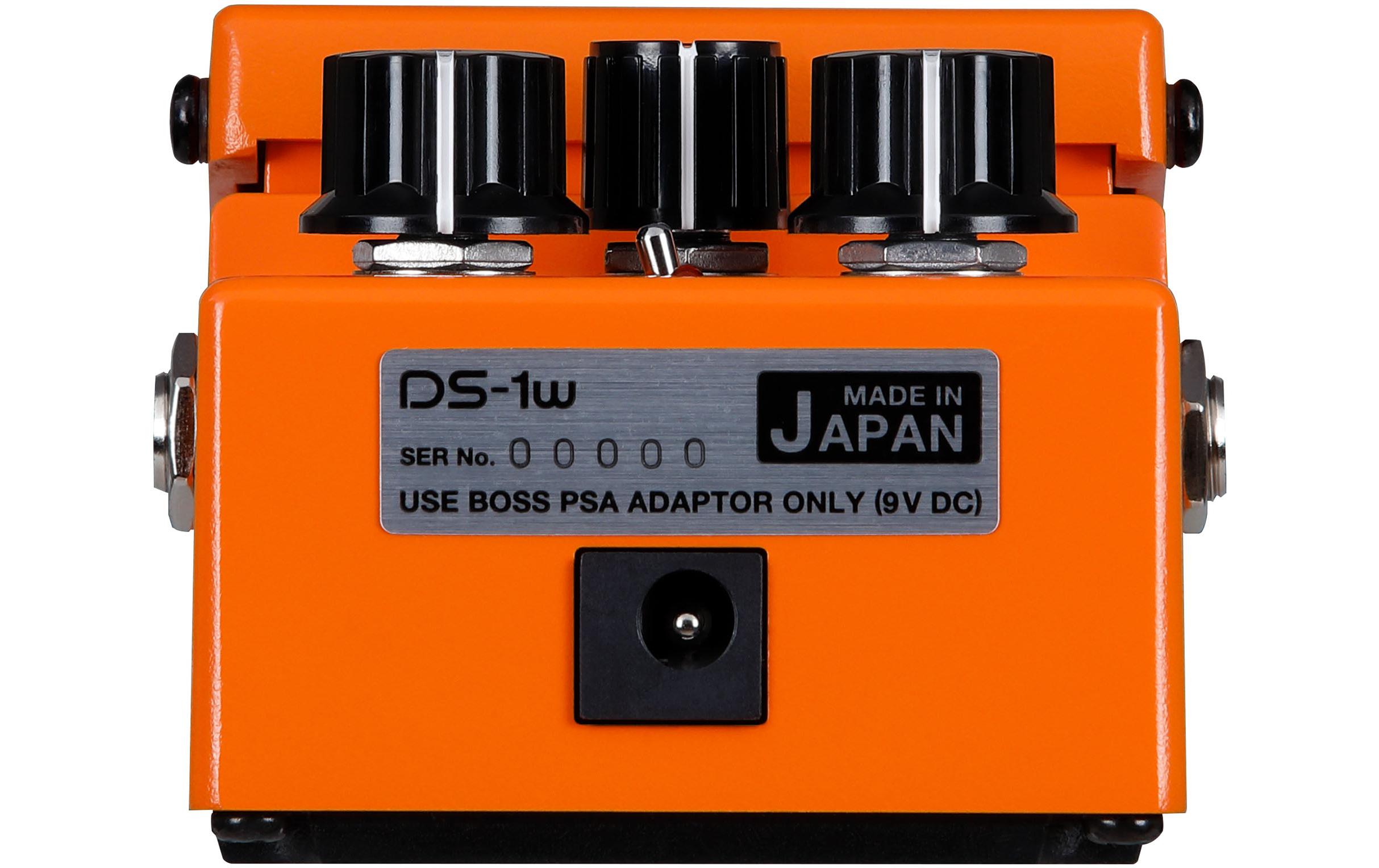 Pedal DS-1W<br>Neuauflage des Distortion-Klassikers, erweitert auf Basis der «Waza»-Handwerkskunst