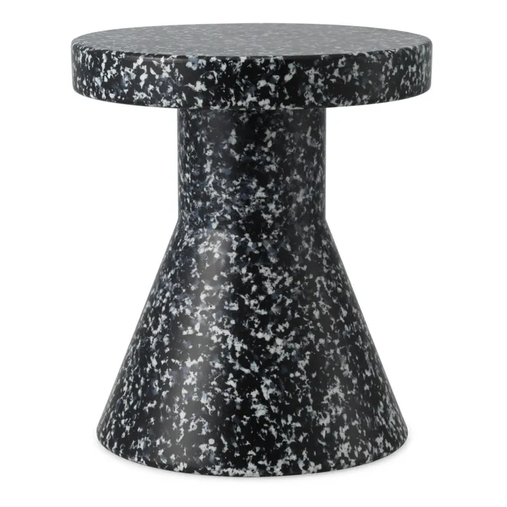 Normann Copenhagen Tabouret Bit cone en plastique recyclé | Noir