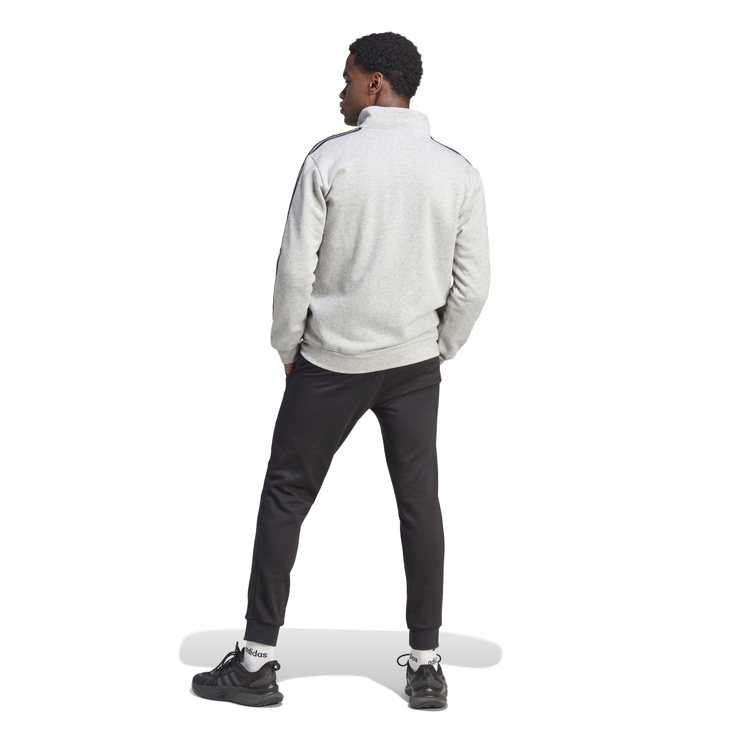 adidas 3Stripes Training Survêtement Hommes - Gris Clair , Noir