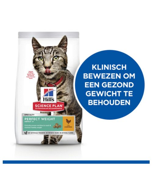 Hill's Feline Adult Perfect Weight - Kattenvoer