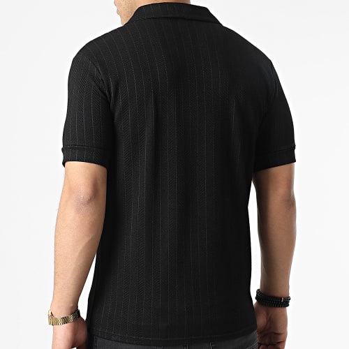Polo Manches Courtes UY794 Noir