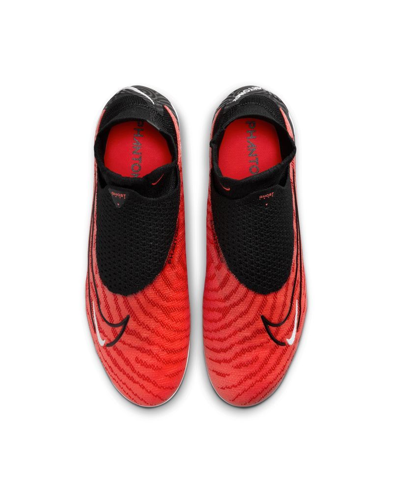 Chaussures de football Nike Phantom GX Elite FG Rouge & Noir pour homme